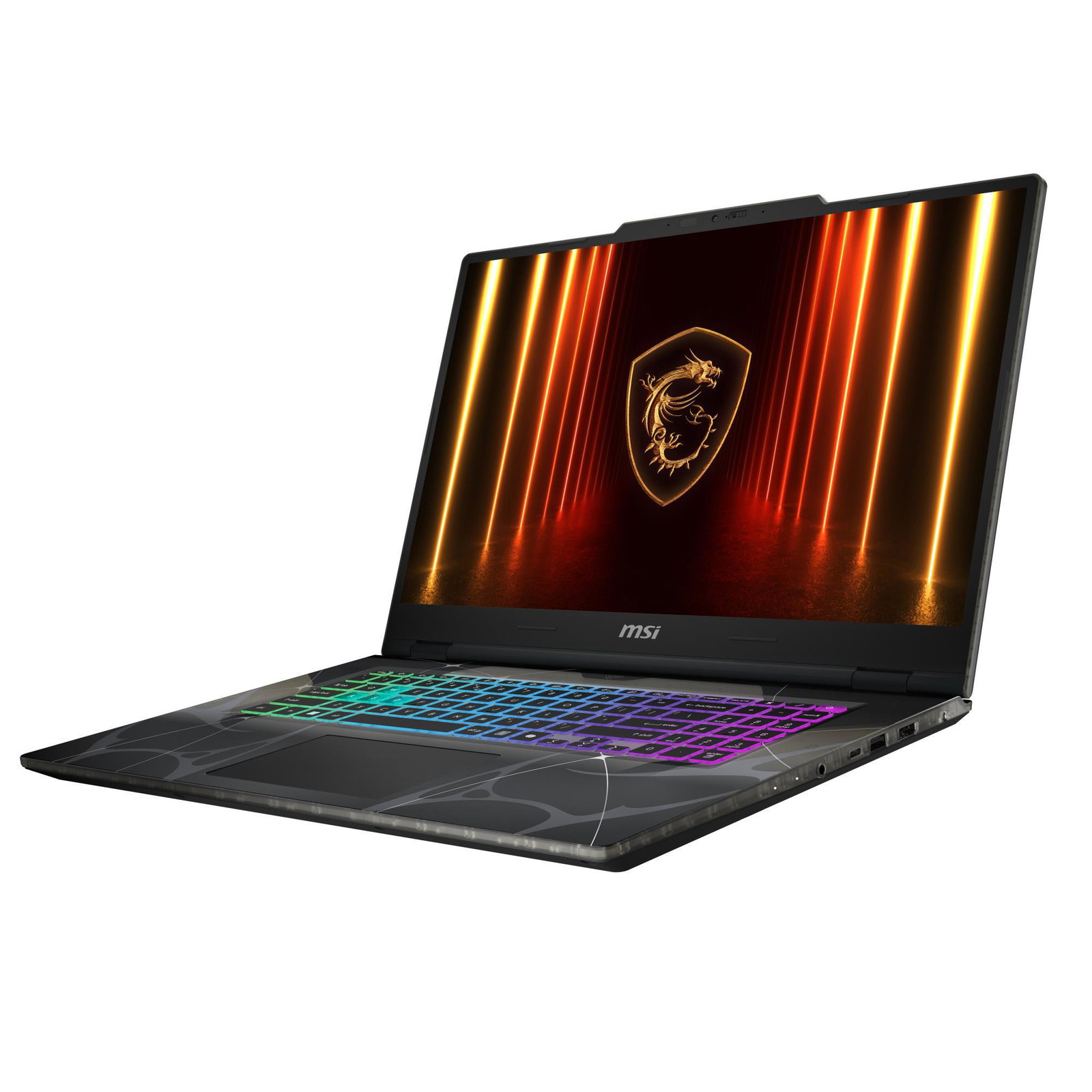 Notebook MSI Cyborg 15 B13WEKG CPU Intel CoreT i7 i7-13620H 2.4 GHz 15.6 1920 x 1080 pixels RAM 16 GB DDR5-SDRAM SSD 512 GB Discrete graphics NVIDIA GeForce RTX 5050 8 GB On-board graphics Yes Numeric keypad Yes Keyboard language English OS installed Windows 11 Home Colour Black Weight 1.95 kg 5600 MHz CYBORG15B13WEKG-633NL
