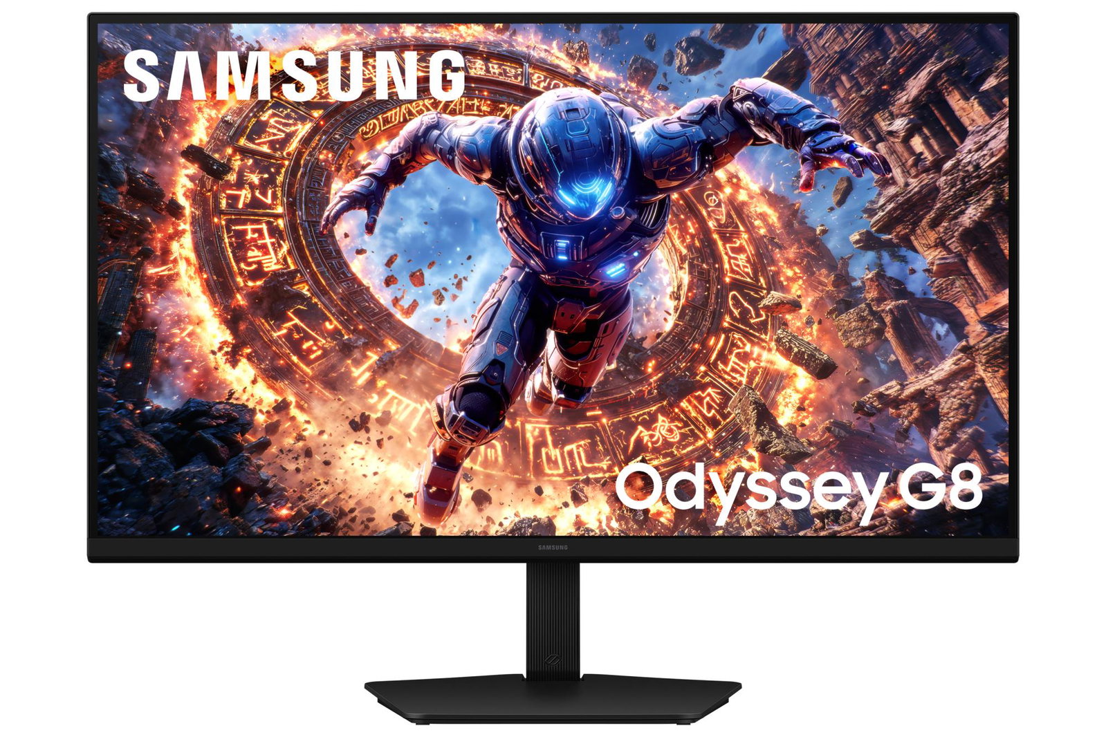LCD Monitor SAMSUNG 32 6144 x 3456 pixels 6K Ultra HD Native aspect ratio 16:9 LCD Flat LS32HG806ESXEN