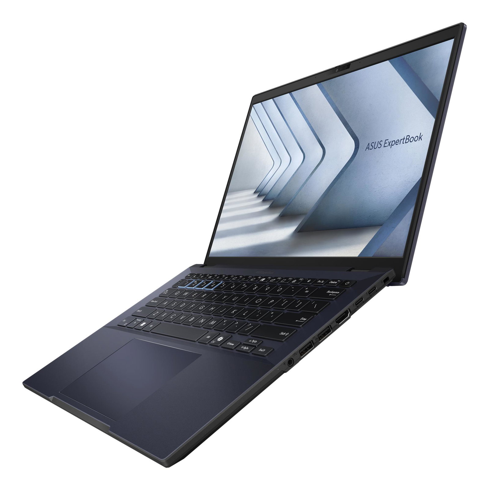 Notebook ASUS ExpertBook B3404CMA-QN1624X CPU Core Ultra u5-125H 1200 MHz 14 2560x1600 RAM 16GB DDR5 SSD 512GB Intel Graphics Integrated ENG Windows 11 Pro Black 1.57 kg 90NX0711-M01Y70