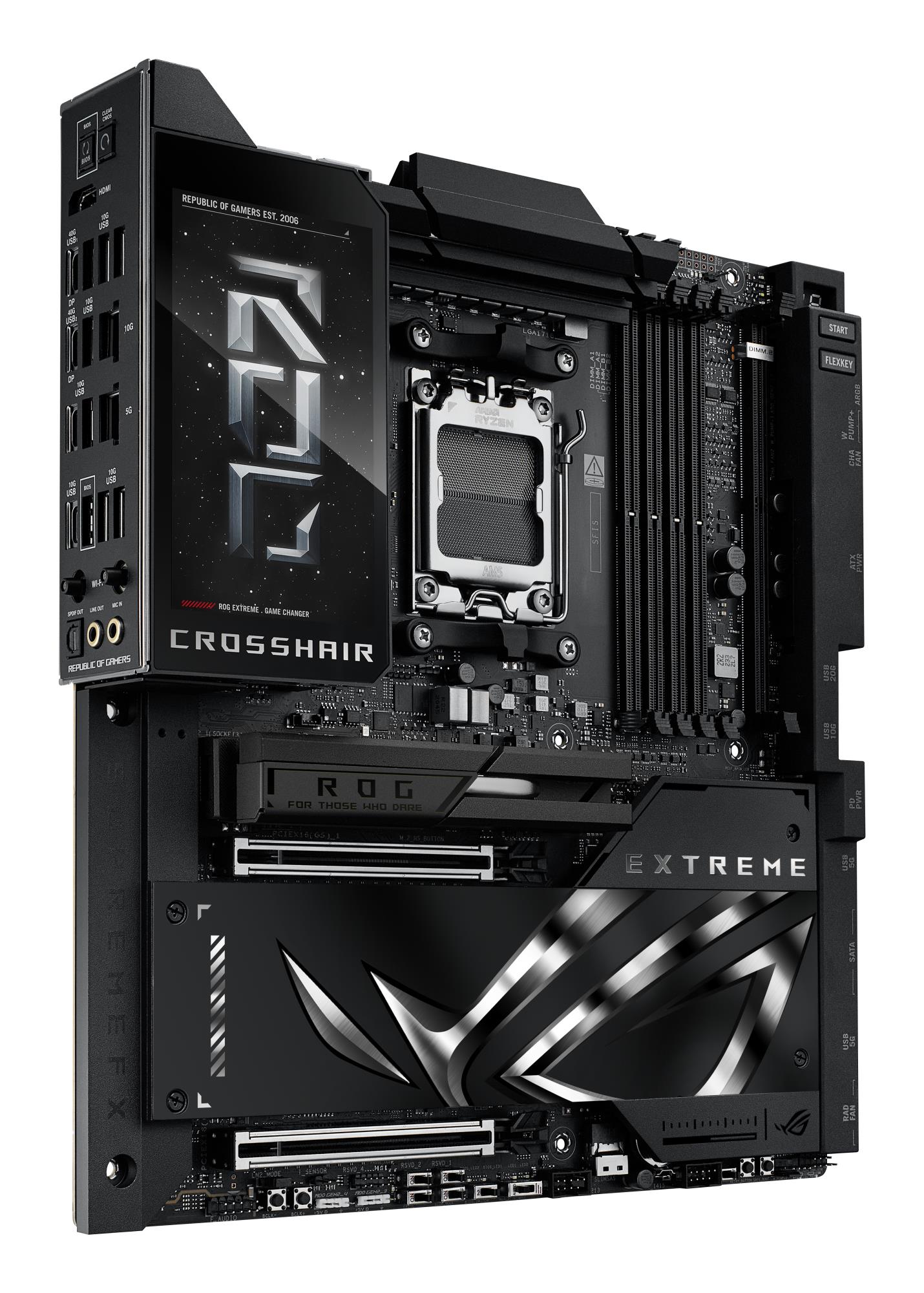 Mainboard ASUS AMD X870E SAM5 EATX Memory DDR5 Memory slots 4 CROSSHAIRX870EEXTREME