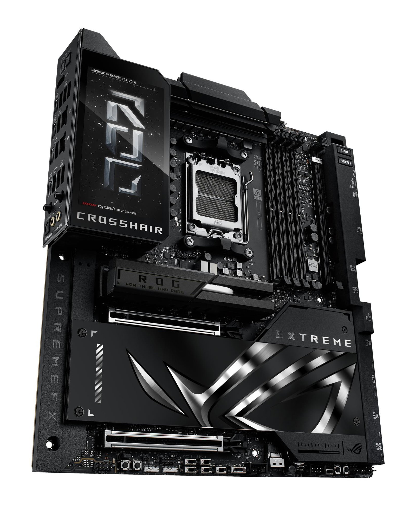 Mainboard ASUS AMD X870E SAM5 EATX Memory DDR5 Memory slots 4 CROSSHAIRX870EEXTREME