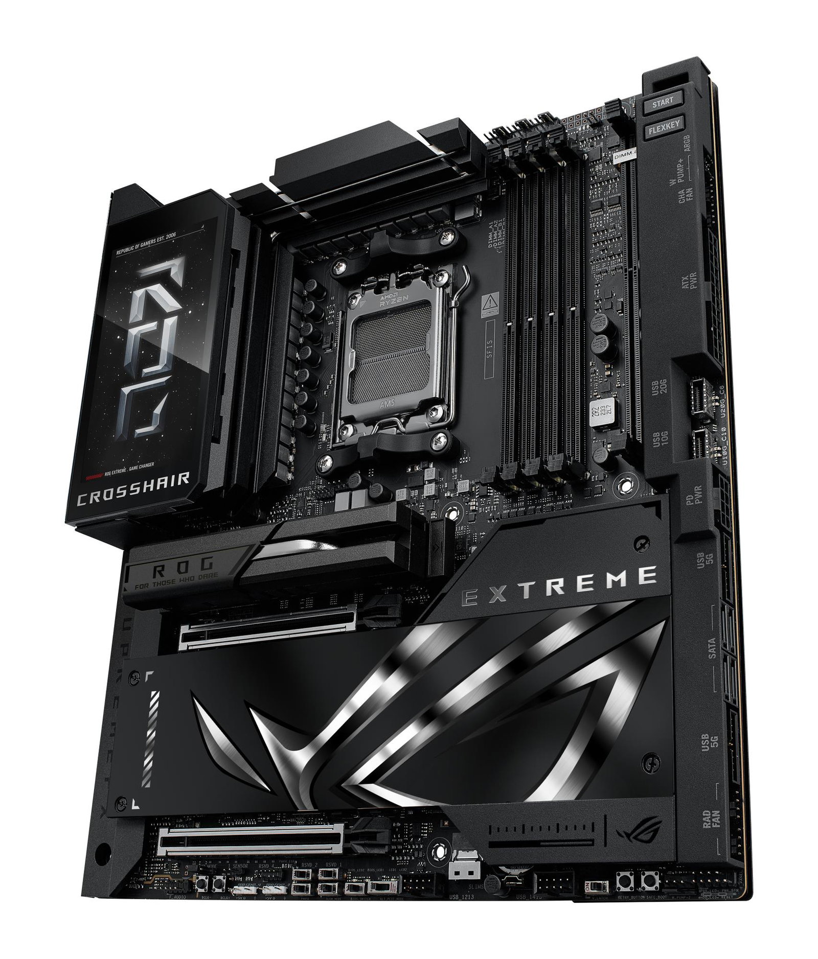 Mainboard ASUS AMD X870E SAM5 EATX Memory DDR5 Memory slots 4 CROSSHAIRX870EEXTREME