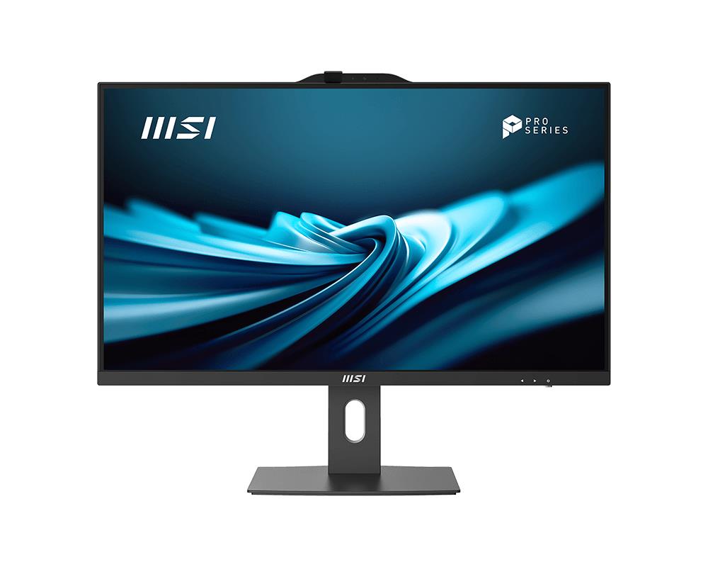 Monoblock PC MSI PRO AP272P 14M Business All in One CPU Core i5 i5-14400 2500 MHz Screen 27 RAM 16GB DDR4 3200 MHz SSD 512GB Graphics card Intel UHD Graphics Integrated Windows 11 Pro Colour Black PROAP272P14M-496EU