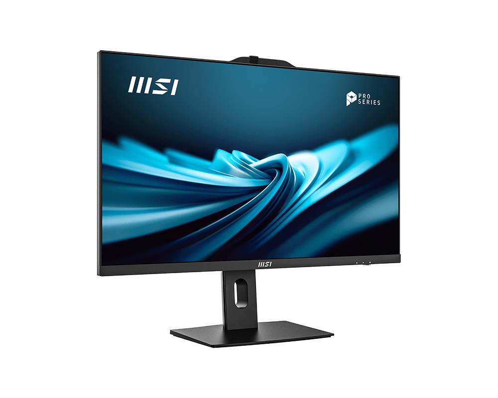 Monoblock PC MSI PRO AP272P 14M Business All in One CPU Core i5 i5-14400 2500 MHz Screen 27 RAM 16GB DDR4 3200 MHz SSD 512GB Graphics card Intel UHD Graphics Integrated Windows 11 Pro Colour Black PROAP272P14M-496EU