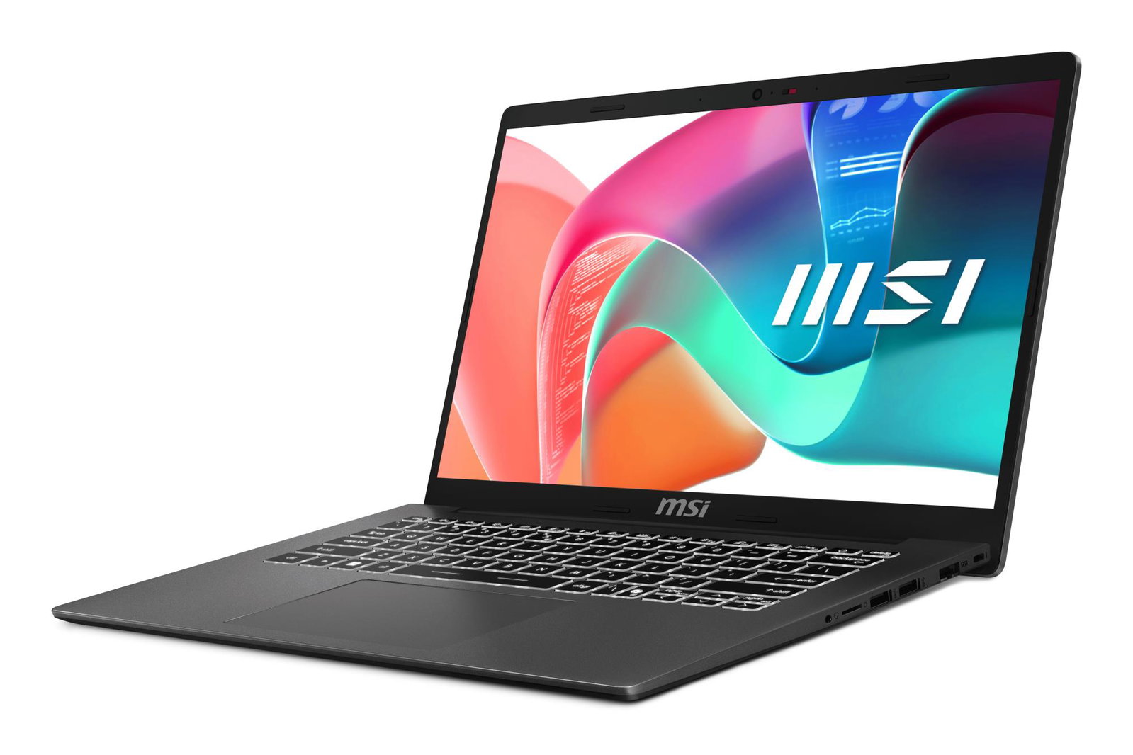 Notebook MSI Modern 14 F1MG-867NL CPU Intel Core 7 150U 14 1920 x 1080 pixels RAM 16 GB DDR4-SDRAM SSD 512 GB Discrete graphics Not available On-board graphics Yes OS installed Windows 11 Home Colour Silver Weight 1.5 kg 3200 MHz MODERN14F1MG-867NL