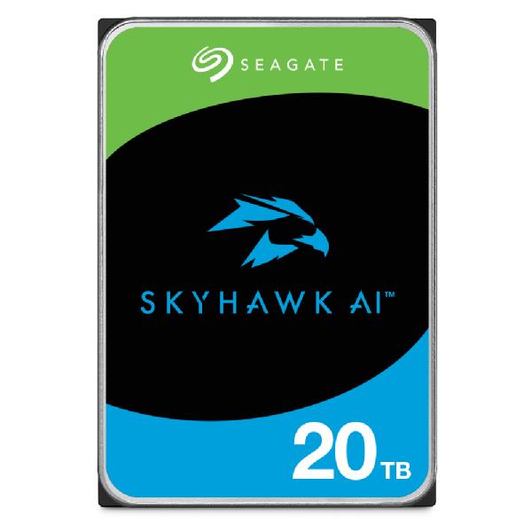 HDD SEAGATE SkyHawk AI 20 TB Serial ATA III Buffer 512 MB 7200 RPM 3.5 ST20000VE003