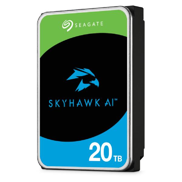 HDD SEAGATE SkyHawk AI 20 TB Serial ATA III Buffer 512 MB 7200 RPM 3.5 ST20000VE003