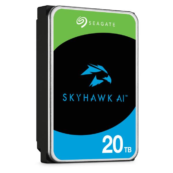 HDD SEAGATE SkyHawk AI 20 TB Serial ATA III Buffer 512 MB 7200 RPM 3.5 ST20000VE003