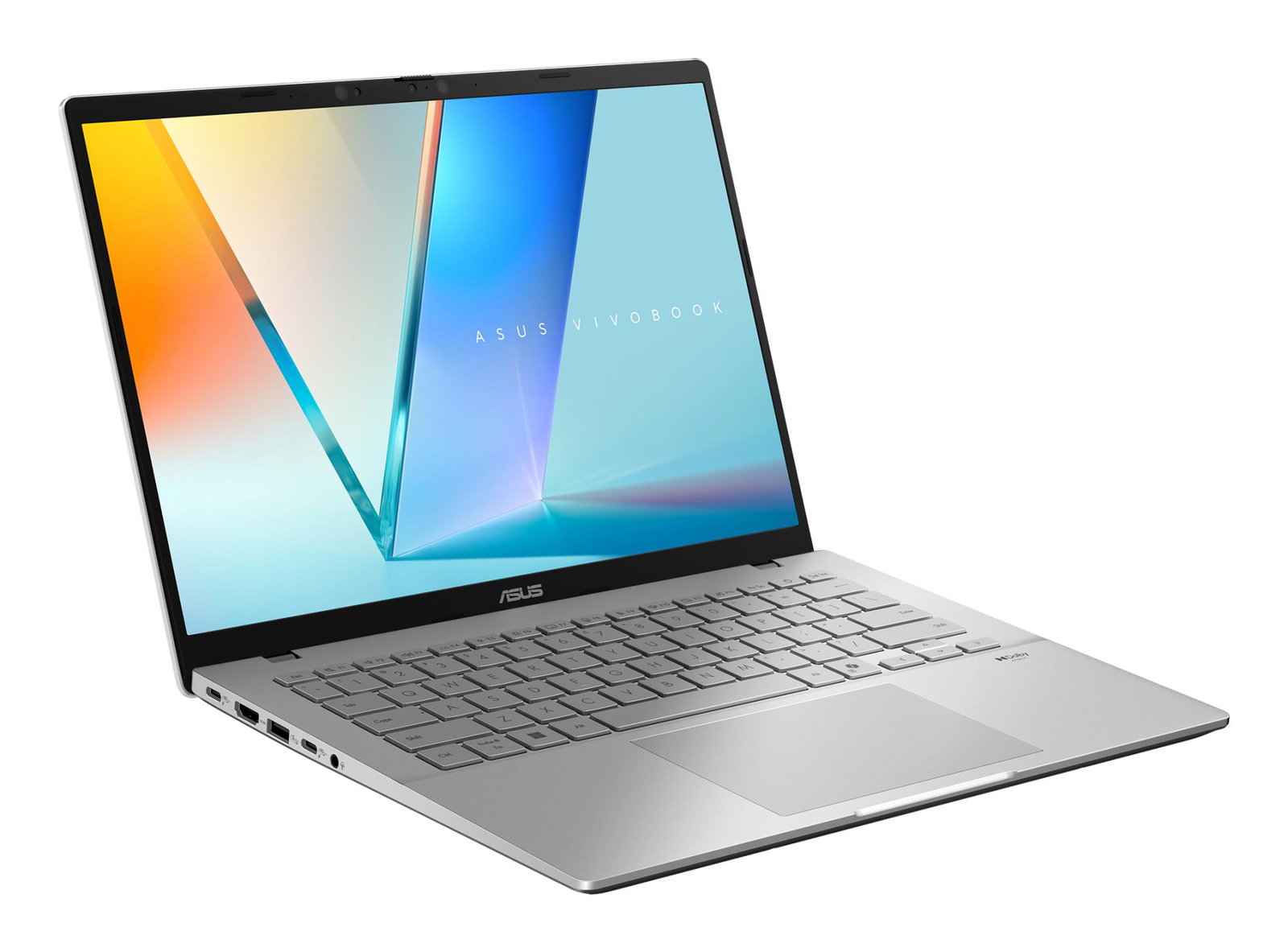 Notebook ASUS VivoBook Series S14 S3407VA-LY076W CPU Intel Core 5 210H 2200 MHz 14 1920x1200 RAM 16GB DDR5 SSD 512GB Intel UHD Graphics Integrated ENG Windows 11 Home Silver 1.39 kg 90NB1681-M00700