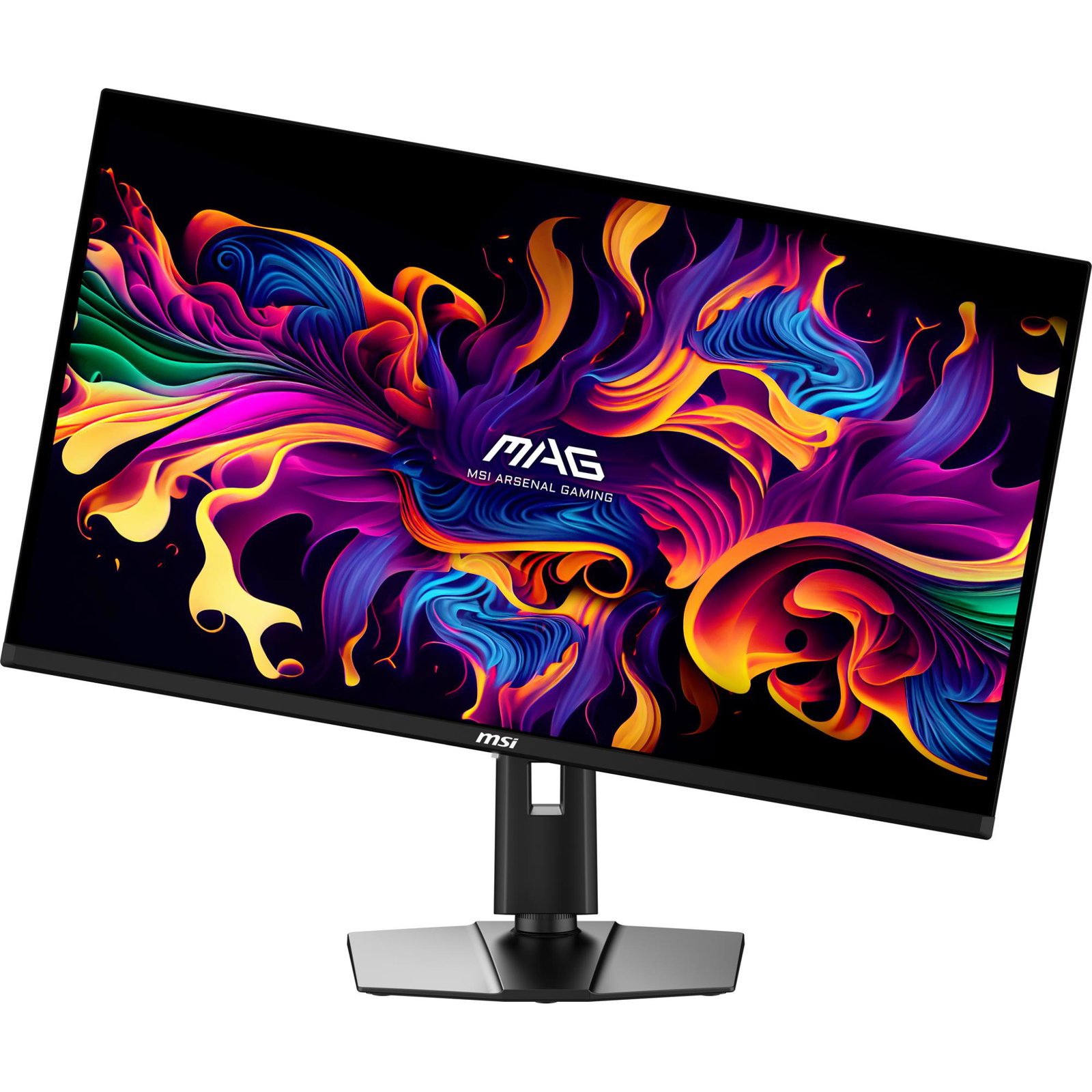 Monitor MSI 31.5 Gaming Panel QD-OLED 3840x2160 16:9 165Hz 0.03 ms Swivel Pivot Height adjustable Tilt Colour Black MAG321UPQD-OLED