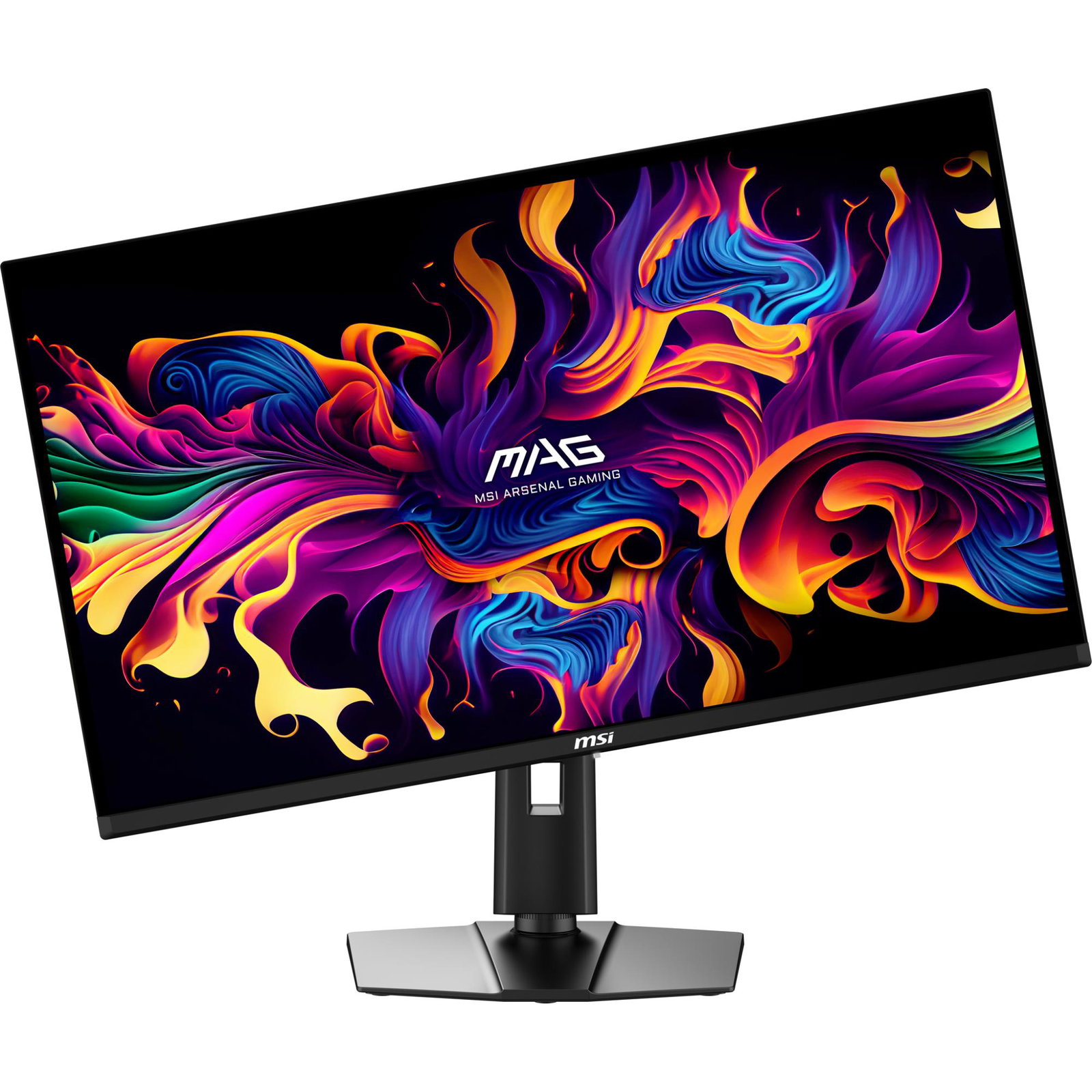 Monitor MSI 31.5 Gaming Panel QD-OLED 3840x2160 16:9 165Hz 0.03 ms Swivel Pivot Height adjustable Tilt Colour Black MAG321UPQD-OLED