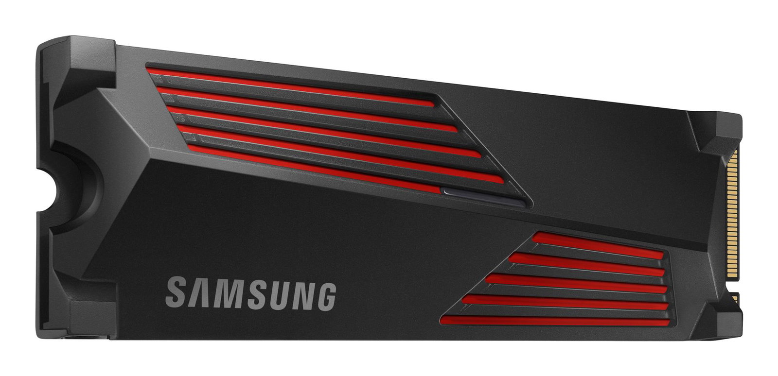 SSD SAMSUNG 990 PRO with Heatsink 2TB M.2 PCIE NVMe MLC Write speed 6900 MBytes/sec Read speed 7450 MBytes/sec 2.3mm TBW 1200 TB MTBF 1500000 hours MZ-V9P2T0CW