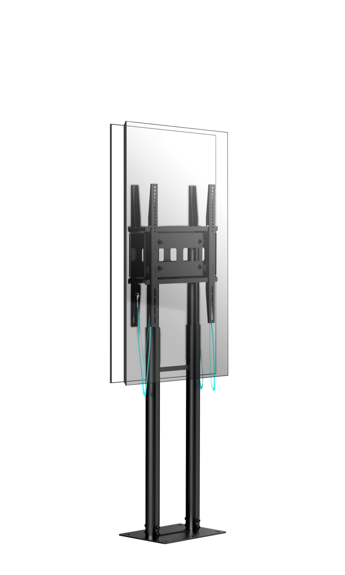 TV SET ACC MOBILE STAND/55-100/BLACK FPRO2L-20-B ONKRON