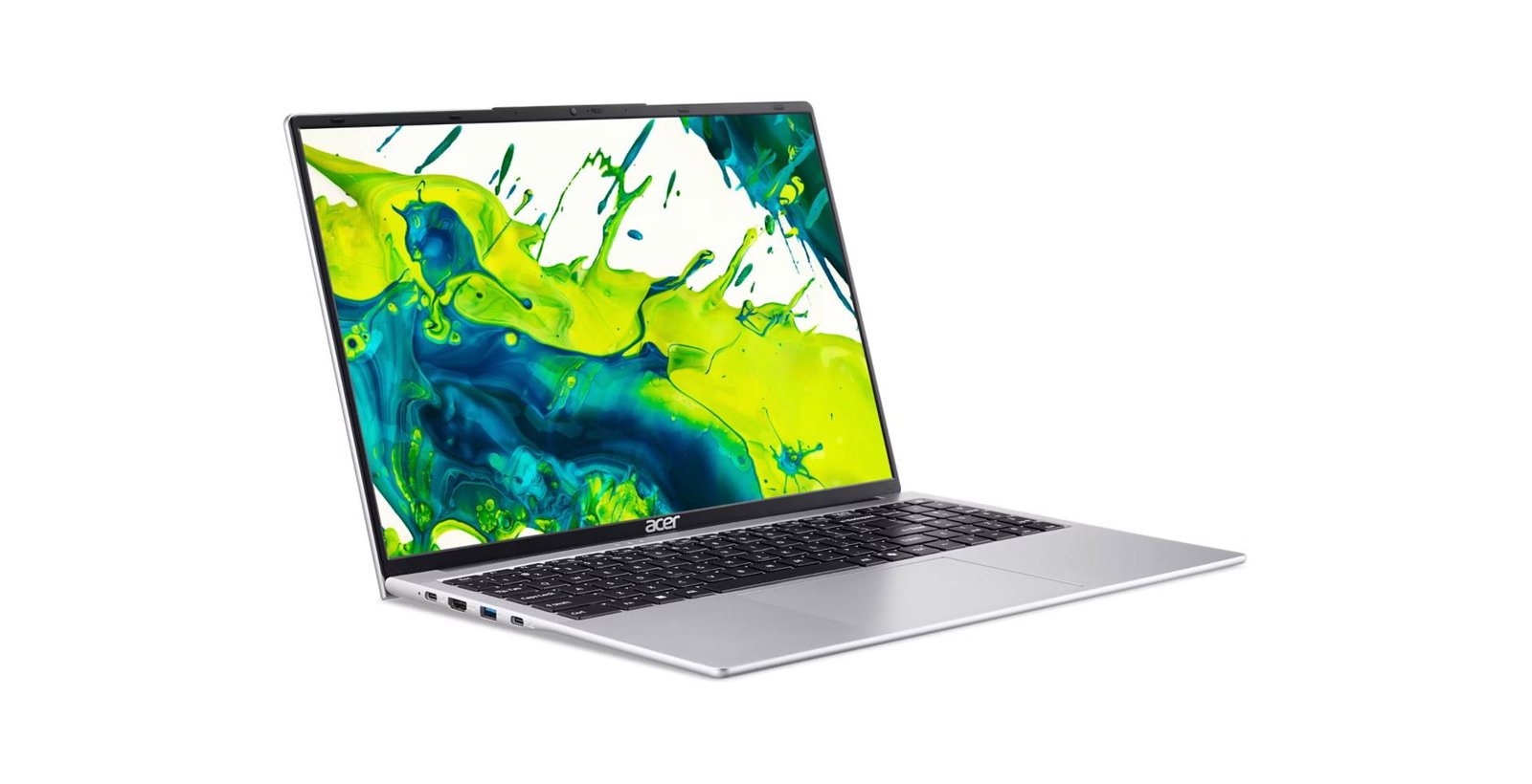 Notebook ACER Aspire AL16-54P-52AL CPU Intel Core 5 120U 1400 MHz 16 1920x1200 RAM 16GB DDR5 SSD 512GB Intel Intel Graphics Integrated ENG Card Reader MicroSD Windows 11 Home Silver 1.53 kg NX.D73EL.002