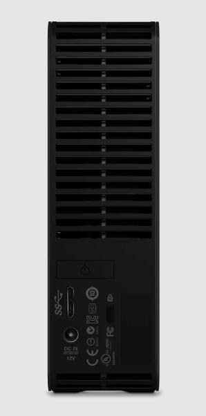 External HDD WESTERN DIGITAL Elements Desktop WDBWLG0200HBK-EESN 20TB USB 3.0 Drives 1 Black WDBWLG0200HBK-EESN