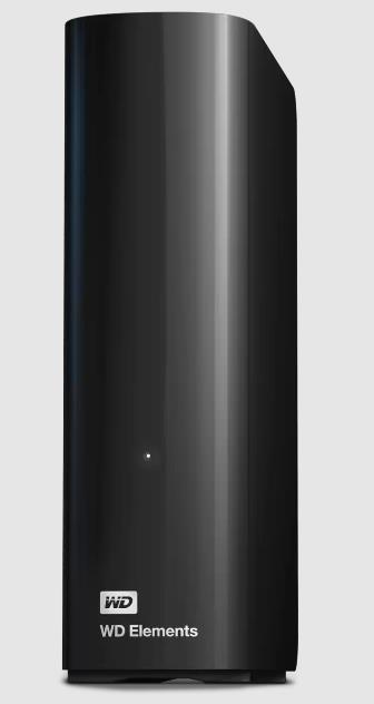 External HDD WESTERN DIGITAL Elements Desktop WDBWLG0200HBK-EESN 20TB USB 3.0 Drives 1 Black WDBWLG0200HBK-EESN
