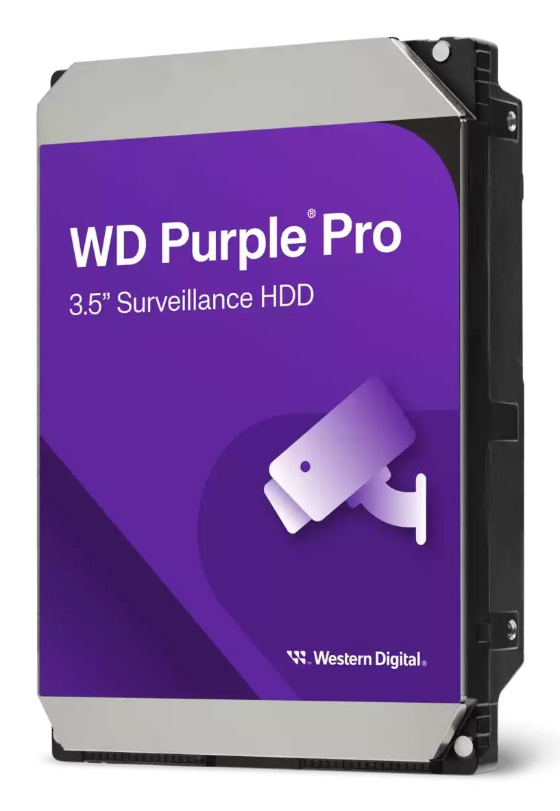 HDD WESTERN DIGITAL Purple Pro 12 TB Serial ATA III Buffer 512 MB 7200 RPM 3.5 WD122PURP