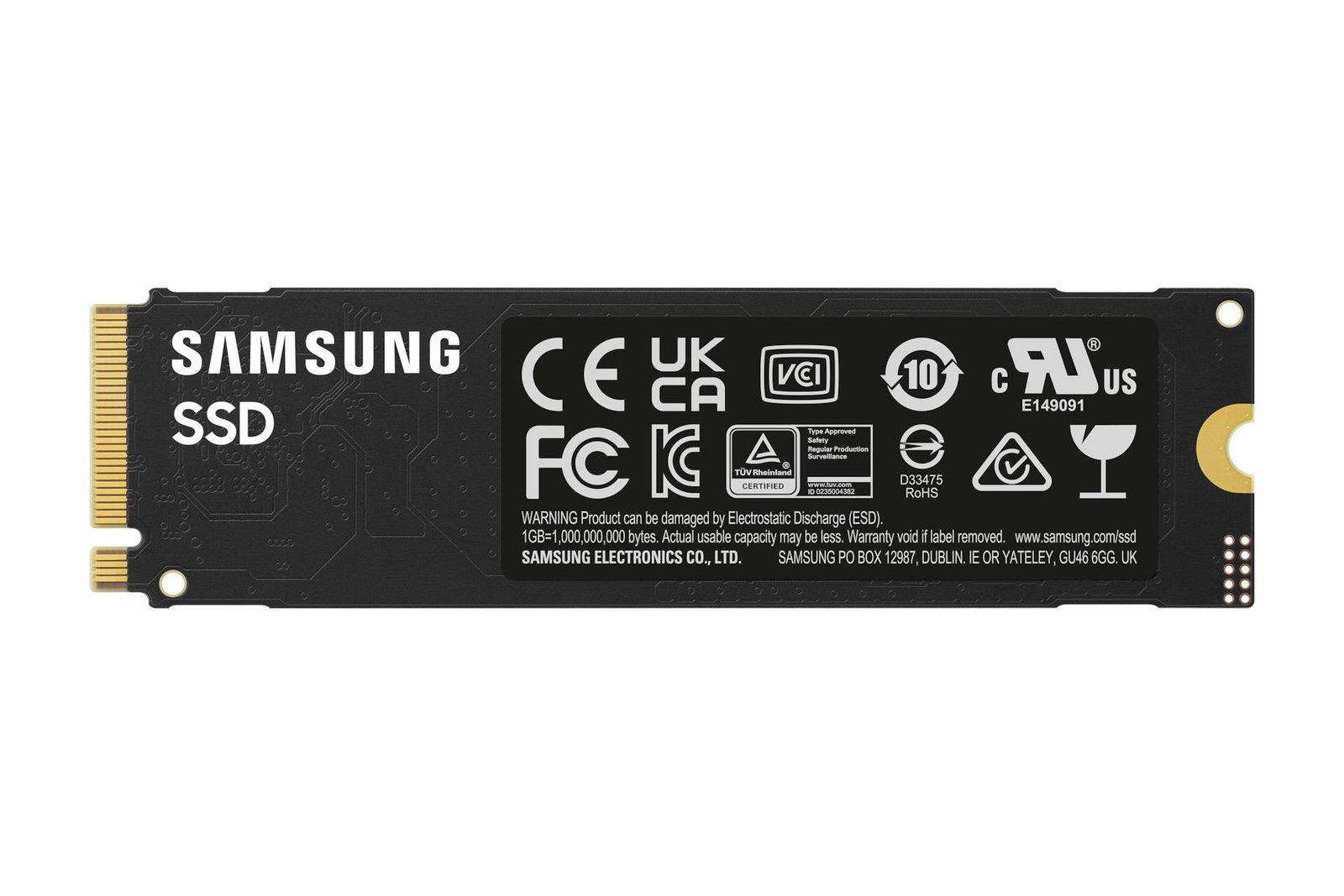 SSD SAMSUNG 990 EVO Plus 2TB M.2 PCIe Gen5 NVMe TLC Write speed 6300 MBytes/sec Read speed 7250 MBytes/sec 2.38mm TBW 1200 TB MZ-V9S2T0BW