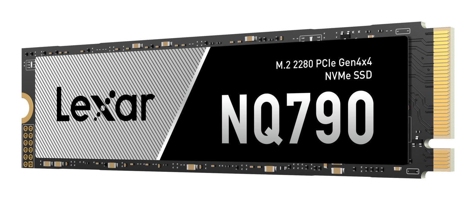 SSD LEXAR NQ790 4TB Heatsink M.2 PCIe Gen4 NVMe Write speed 6000 MBytes/sec Read speed 7000 MBytes/sec MTBF 150000 hours LNQ790X004T-RNNNG