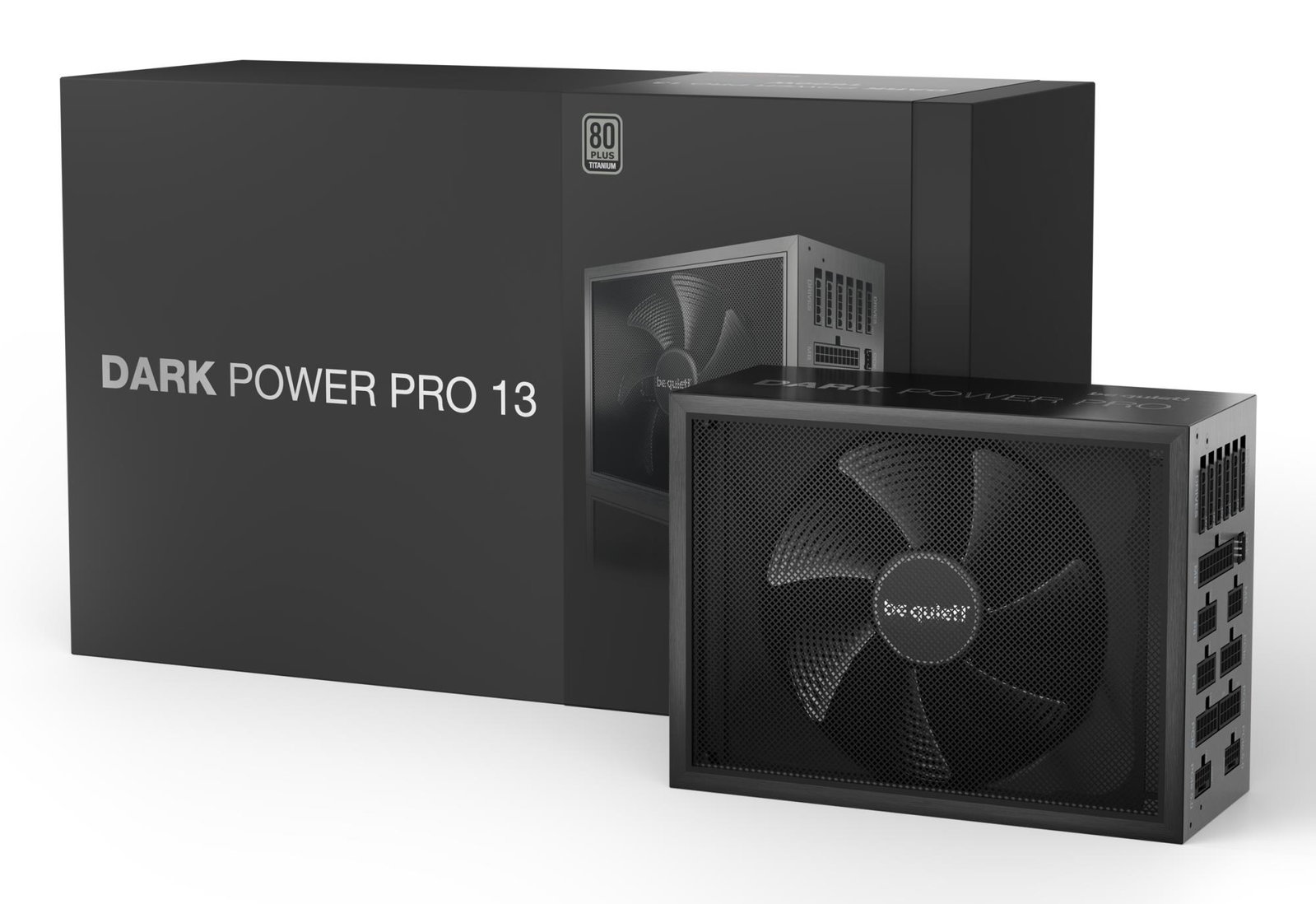 Power Supply BE QUIET 1600 Watts Peak Power 1700 Watts Efficiency 80 PLUS TITANIUM PFC Active MTBF 100000 hours BN332