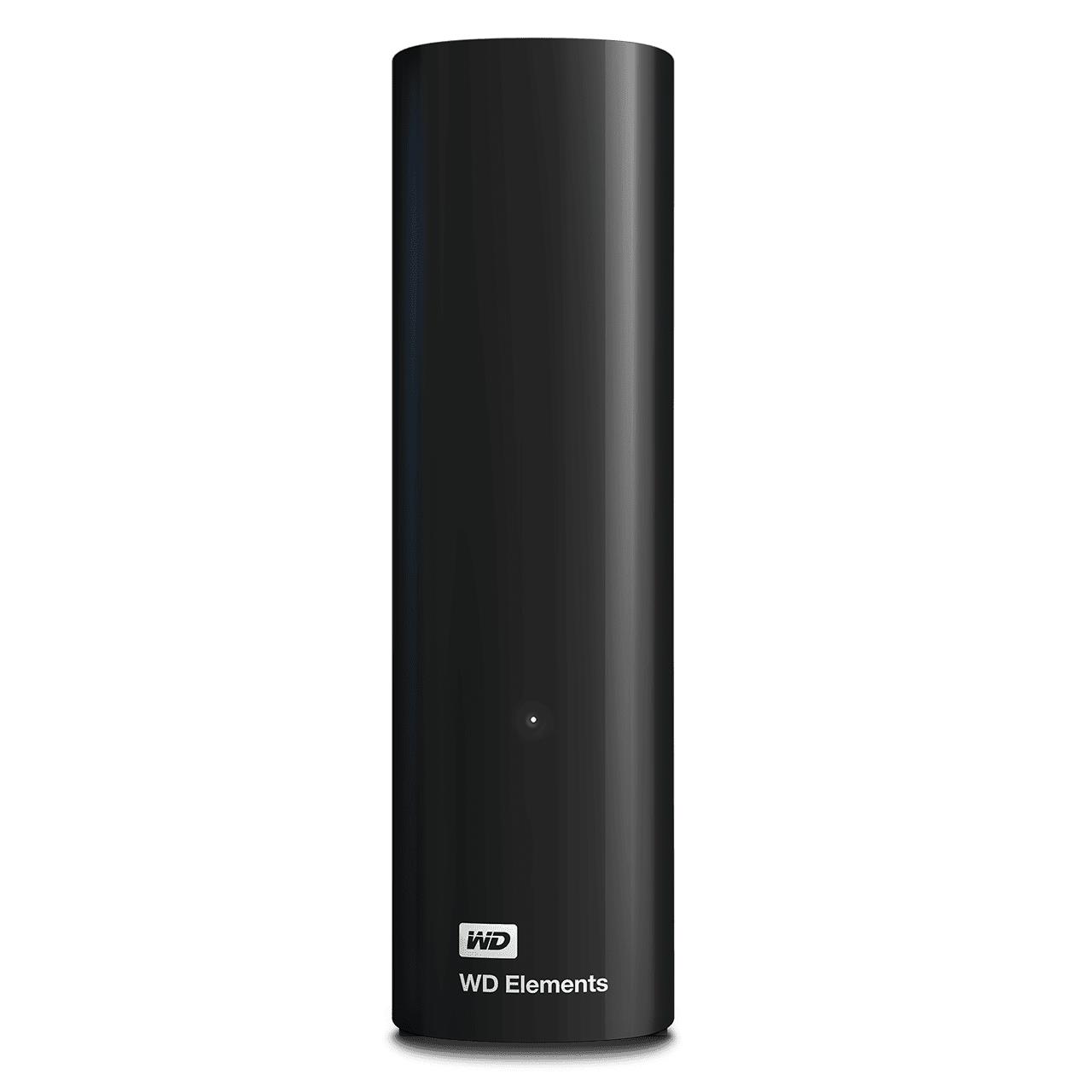 External HDD WESTERN DIGITAL Elements Desktop WDBWLG0160HBK-EESN 16TB USB 3.0 Drives 1 Black WDBWLG0160HBK-EESN