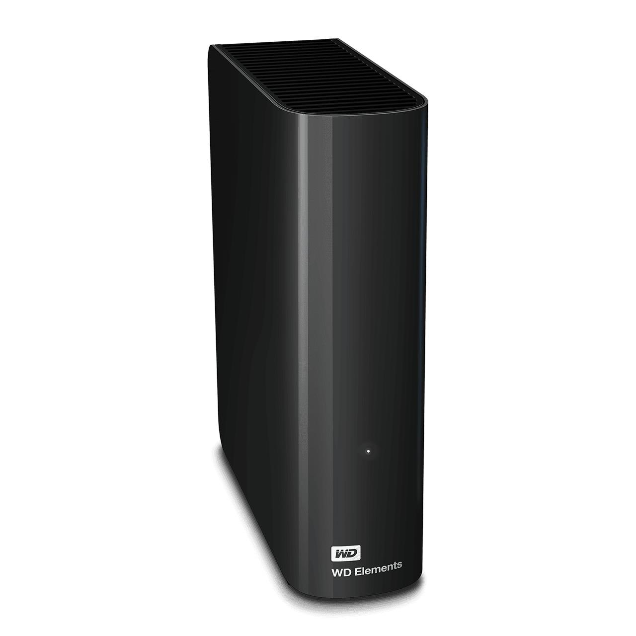 External HDD WESTERN DIGITAL Elements Desktop WDBWLG0160HBK-EESN 16TB USB 3.0 Drives 1 Black WDBWLG0160HBK-EESN