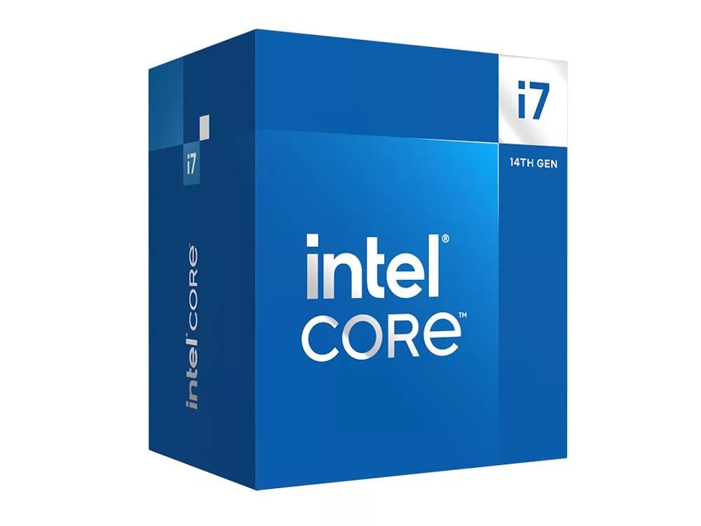 CPU INTEL Desktop Core i7 i7-14700 Raptor Lake 2100 MHz Cores 20 33MB Socket LGA1700 65 Watts GPU UHD 770 BOX BX8071514700SRN40