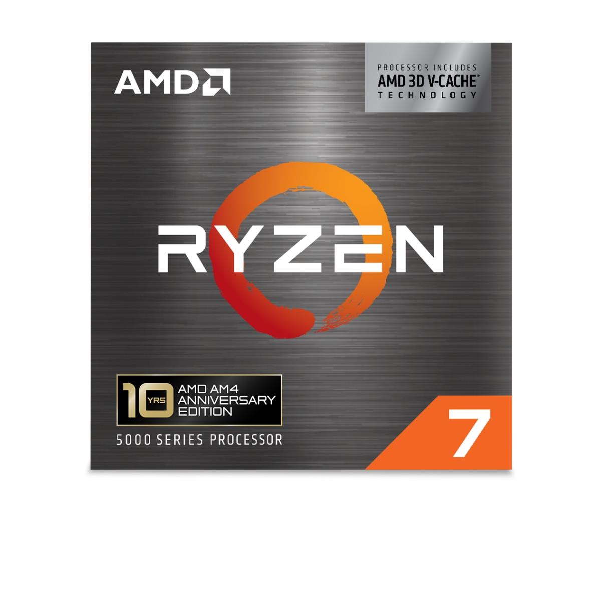 CPU AMD AMD RyzenT 7 5800X3D 3.4 GHz 8xCores Cache 96 MB Socket Socket AM4 TDP 105 W Box 100-100000651POF