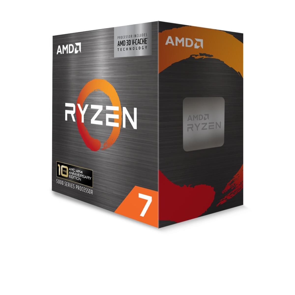 CPU AMD AMD RyzenT 7 5800X3D 3.4 GHz 8xCores Cache 96 MB Socket Socket AM4 TDP 105 W Box 100-100000651POF