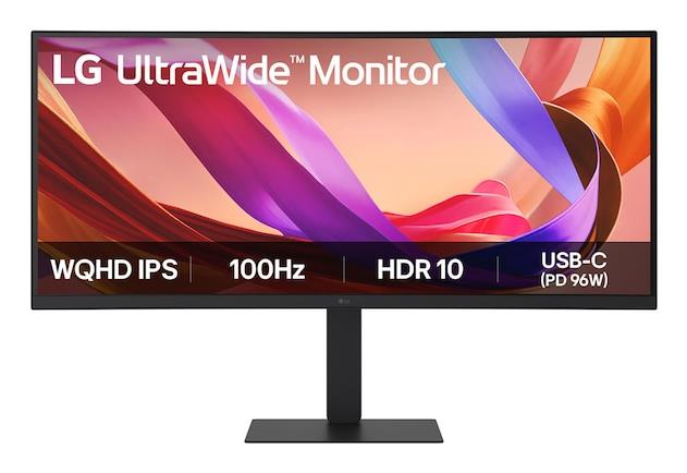 LCD Monitor LG 34 3440 x 1440 pixels Wide Quad HD Native aspect ratio 21:9 LCD Curved 34U650A-B