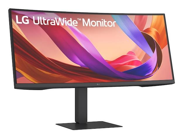LCD Monitor LG 34 3440 x 1440 pixels Wide Quad HD Native aspect ratio 21:9 LCD Curved 34U650A-B