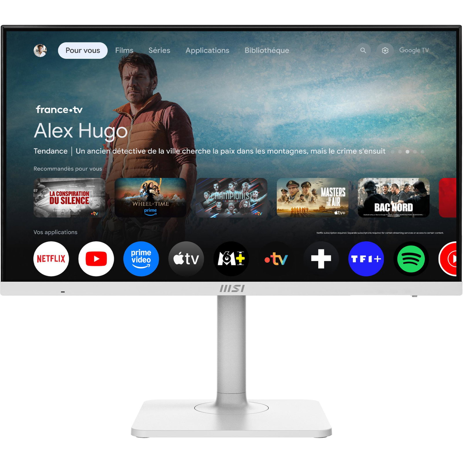 LCD Monitor MSI 27 3840 x 2160 pixels 4K Ultra HD Native aspect ratio 16:9 MODERNMD272UPSW