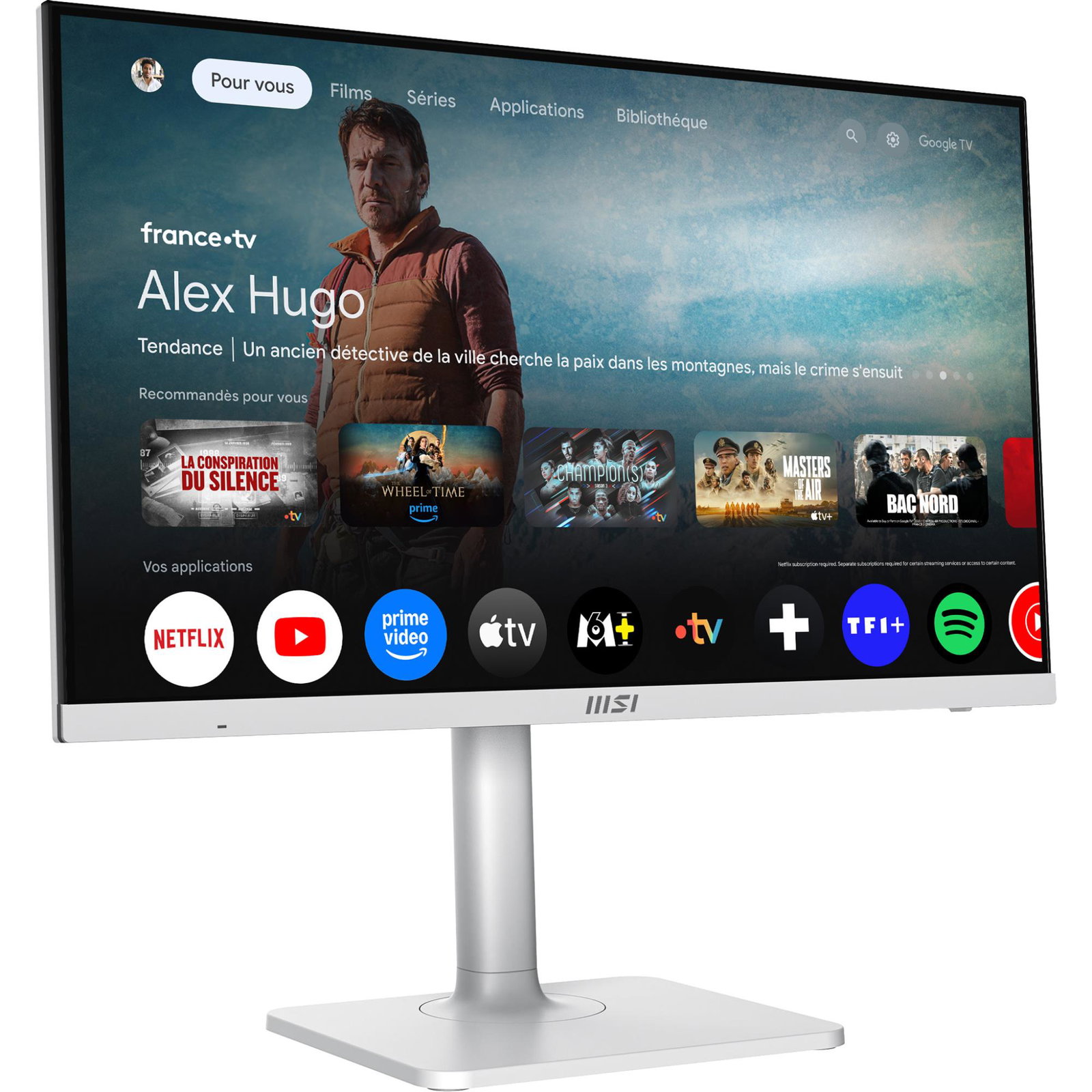 LCD Monitor MSI 27 3840 x 2160 pixels 4K Ultra HD Native aspect ratio 16:9 MODERNMD272UPSW