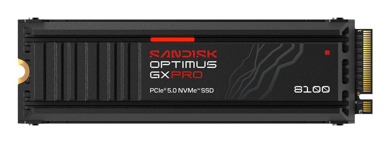 SSD SANDISK 600xTBW rating MTBF 1750000 h Read speed 14900 MB/s Write speed 11000 MB/s NVMe Yes PCI Express 5.0 M.2 1000 GB SDSP82100TAH-000E0