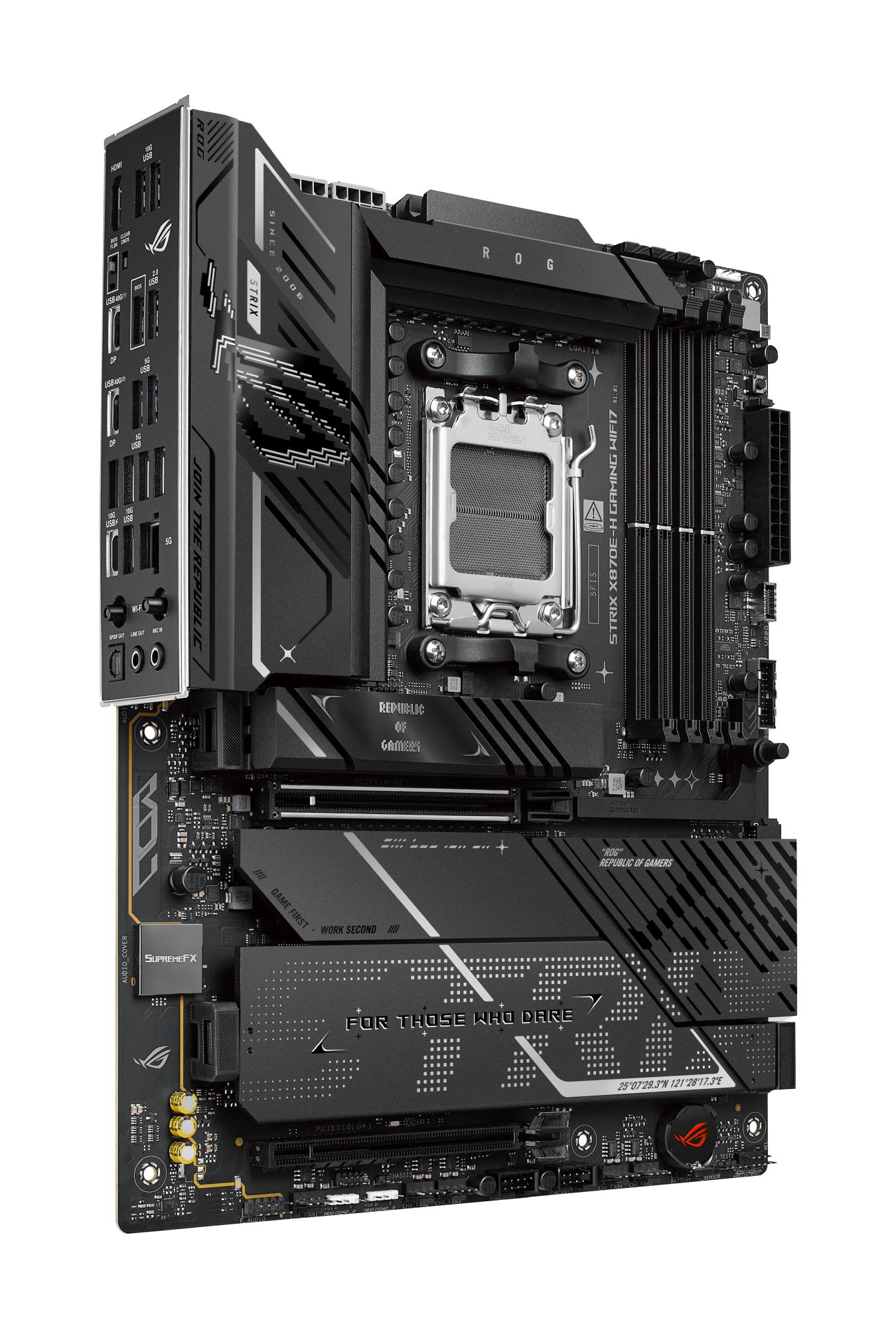 Mainboard ASUS AMD X870E SAM5 ATX Memory DDR5 Memory slots 4 STRIXX870E-HGAMWIFI7