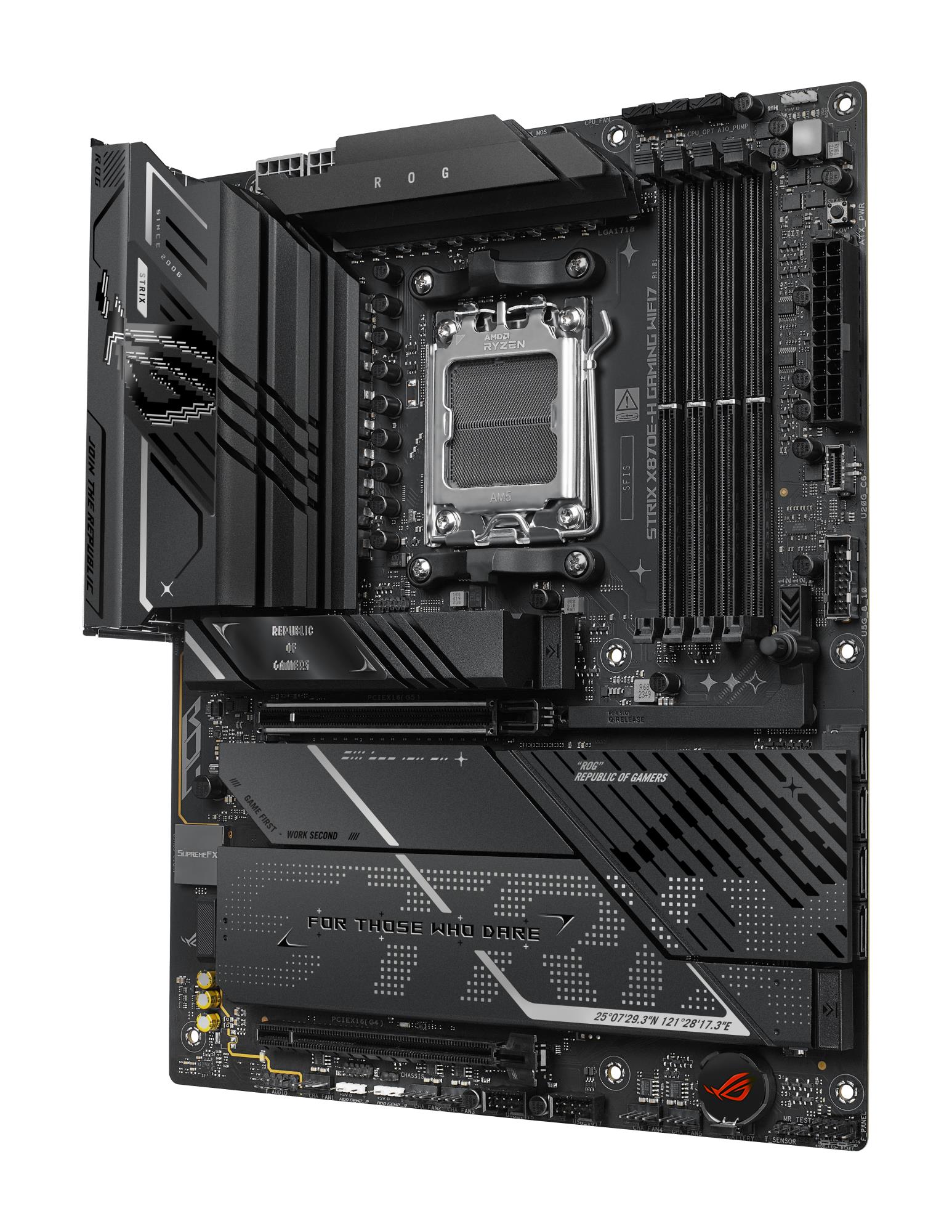Mainboard ASUS AMD X870E SAM5 ATX Memory DDR5 Memory slots 4 STRIXX870E-HGAMWIFI7