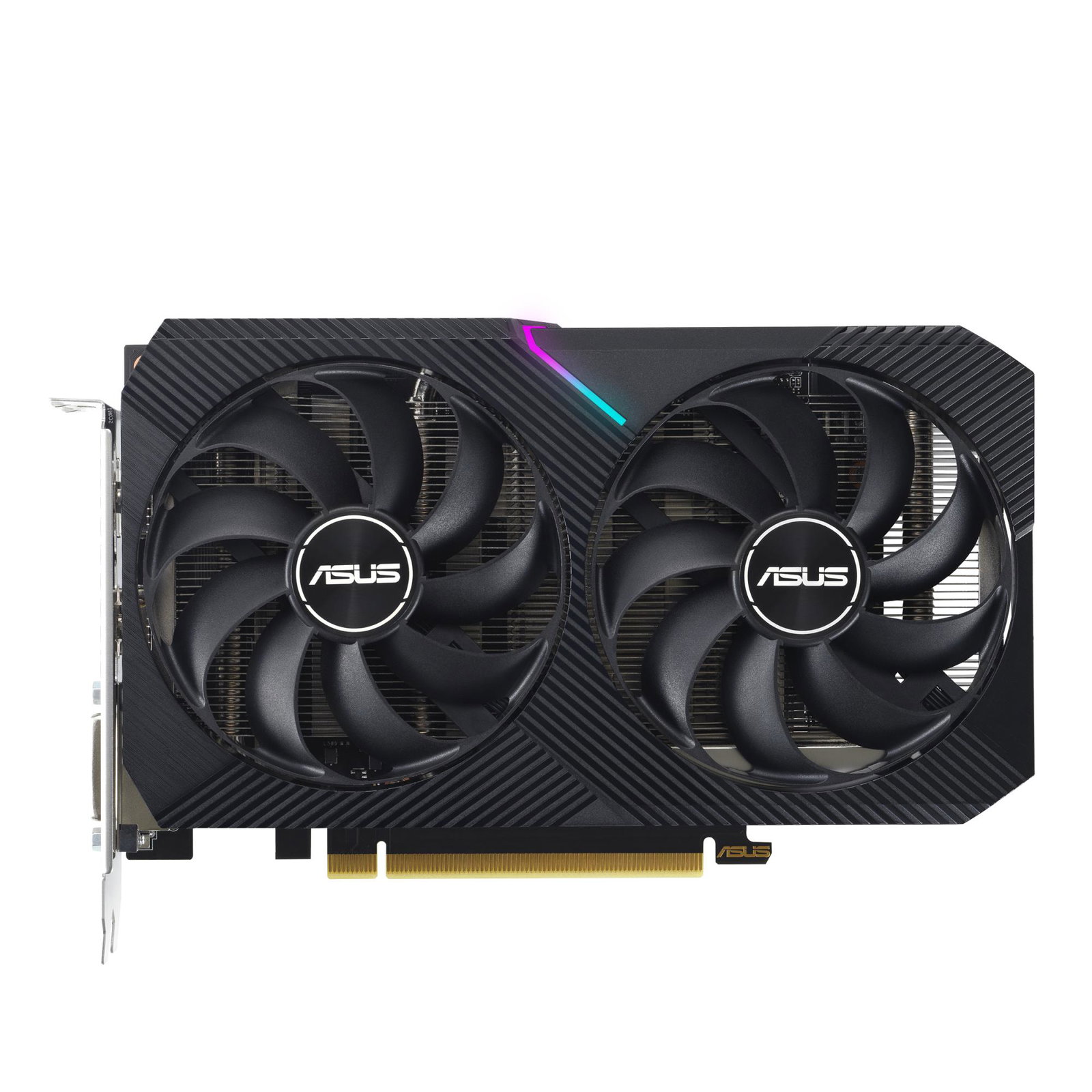 Graphics Card ASUS NVIDIA GeForce RTX 3050 8 GB GDDR6 128 bit PCIE 4.0 16x Dual Slot Fansink 1xDVI-D 1xHDMI 1xDisplayPort DUAL-RTX3050-O8G-V2