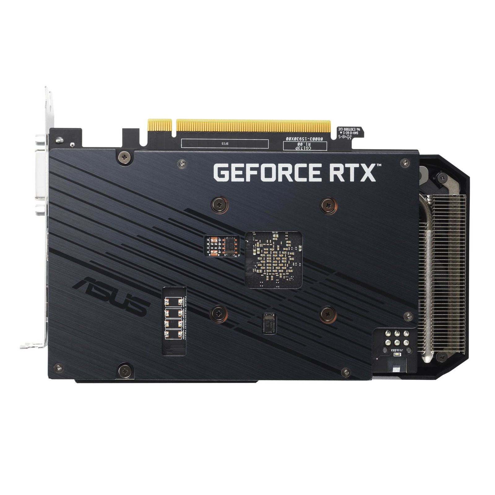 Graphics Card ASUS NVIDIA GeForce RTX 3050 8 GB GDDR6 128 bit PCIE 4.0 16x Dual Slot Fansink 1xDVI-D 1xHDMI 1xDisplayPort DUAL-RTX3050-O8G-V2