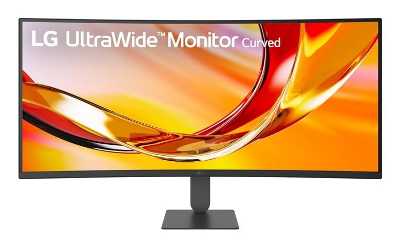 LCD Monitor LG 34 3440 x 1440 pixels Wide Quad HD Native aspect ratio 21:9 LED Curved 34U620B-B