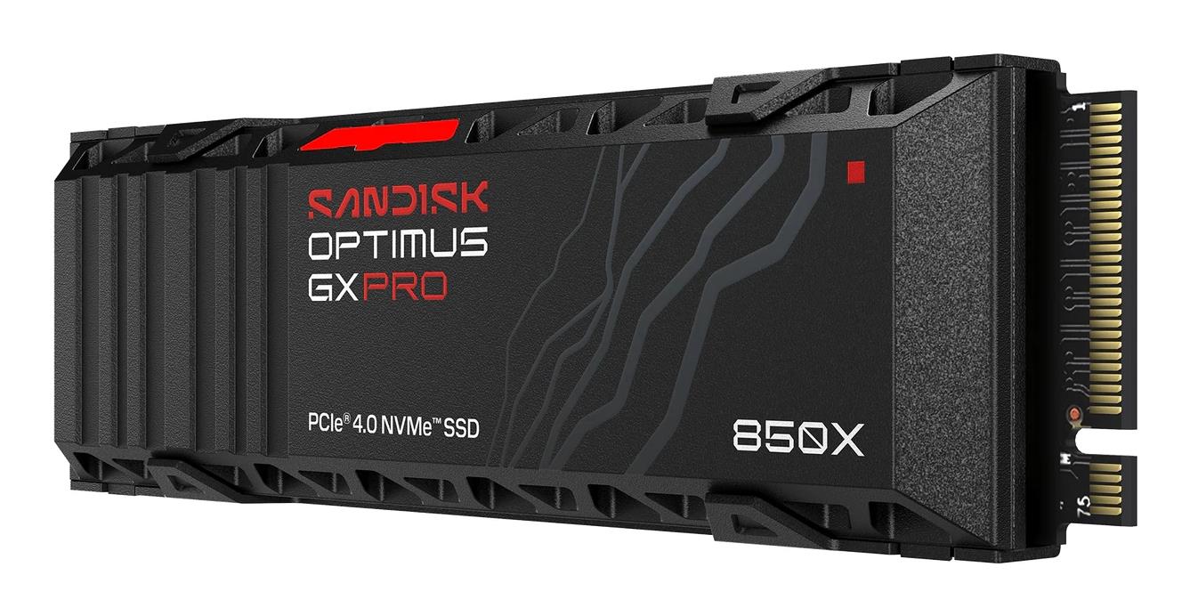 SSD SANDISK 600xTBW rating MTBF 1750000 h Read speed 7300 MB/s Write speed 6300 MB/s NVMe Yes PCI Express 4.0 M.2 1000 GB SDSP81100TAH-000E0