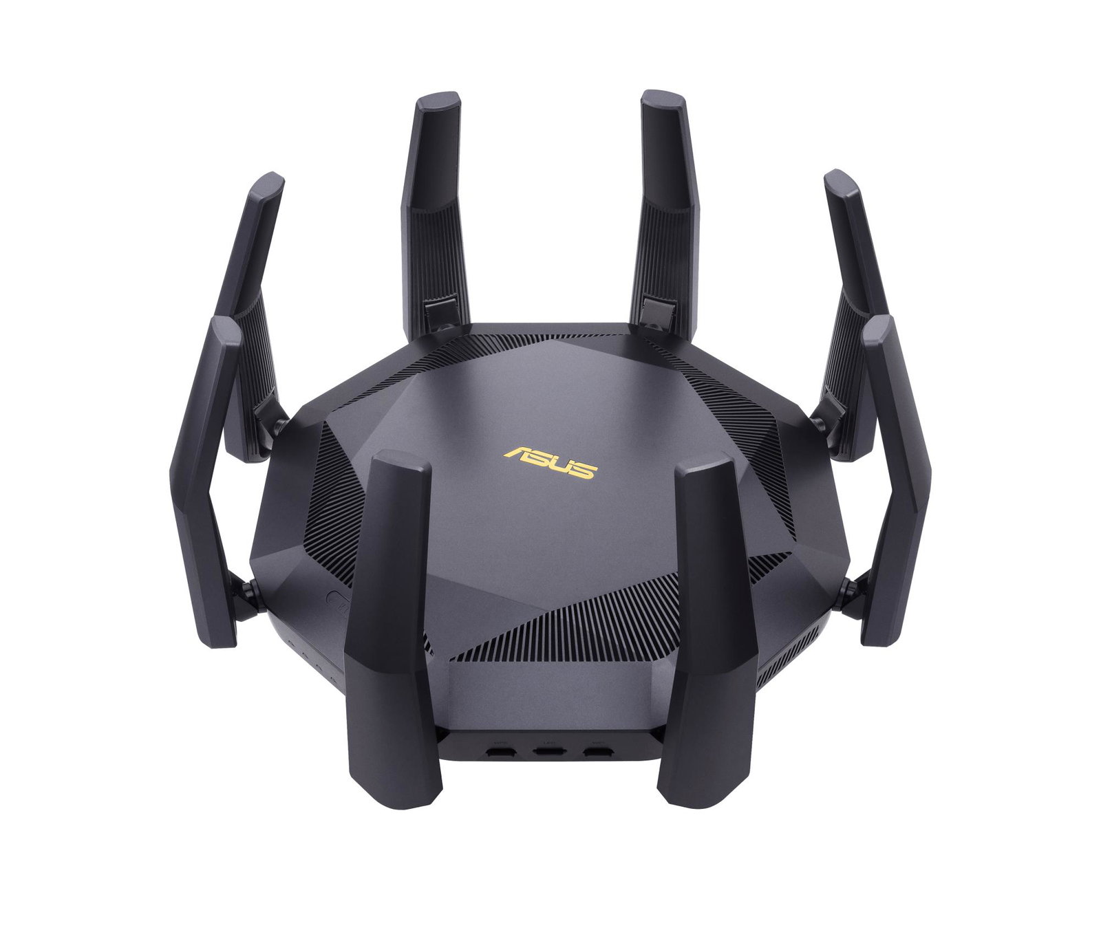 Wireless Router ASUS 6000 Mbps Mesh Wi-Fi 6 USB 3.1 9x10/100/1000M 1x10GbE 1xSPF+ Number of antennas 8 RT-AX89X