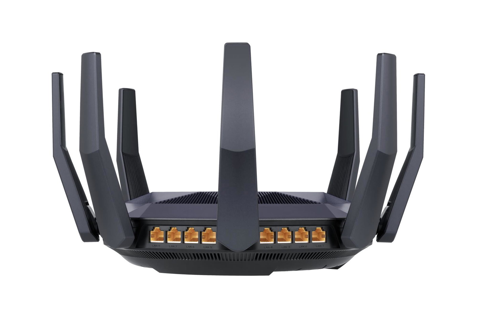 Wireless Router ASUS 6000 Mbps Mesh Wi-Fi 6 USB 3.1 9x10/100/1000M 1x10GbE 1xSPF+ Number of antennas 8 RT-AX89X