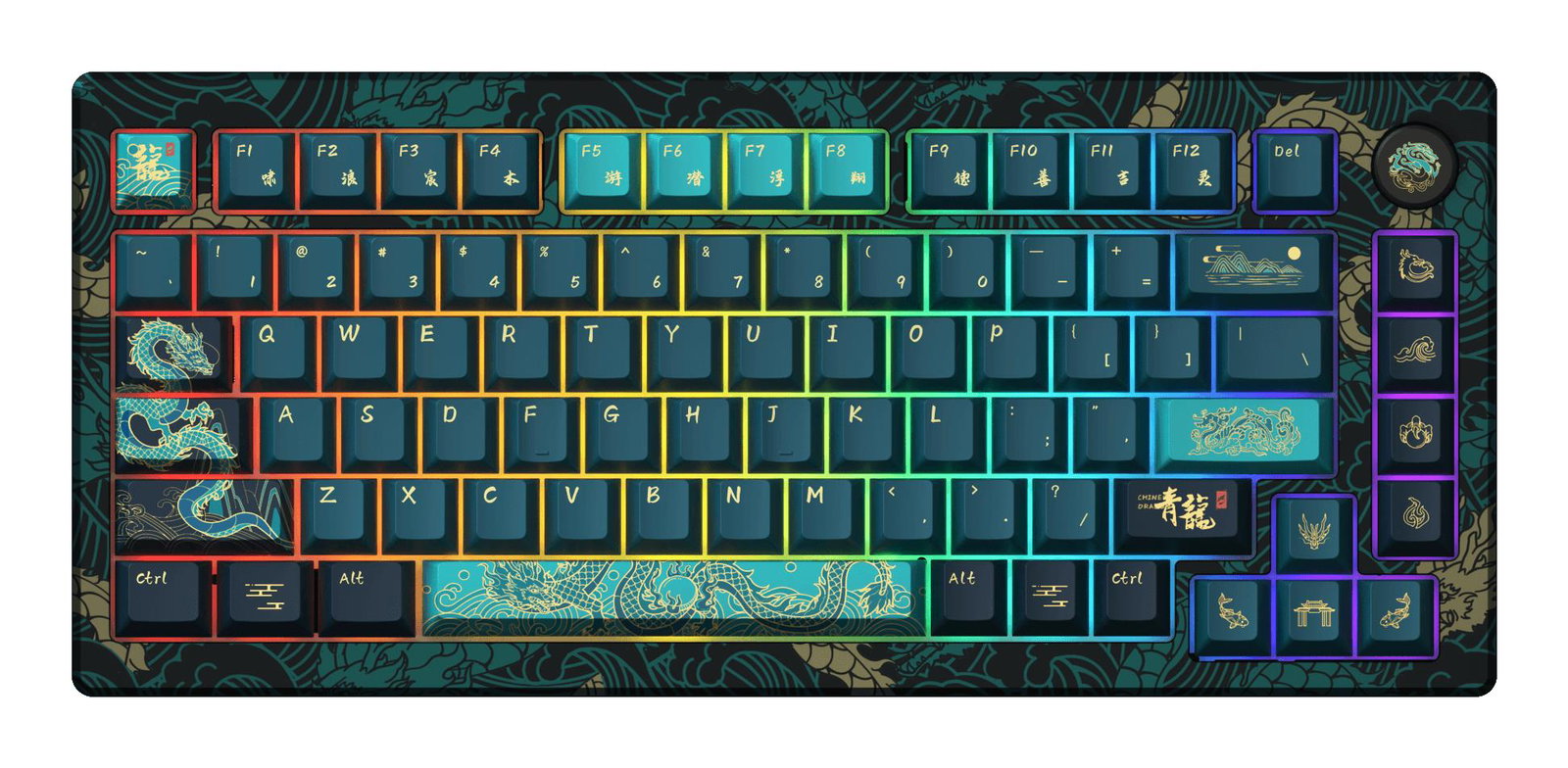 KEYBOARD USB-C MOD007V3 HE/6978414650163 AKKO