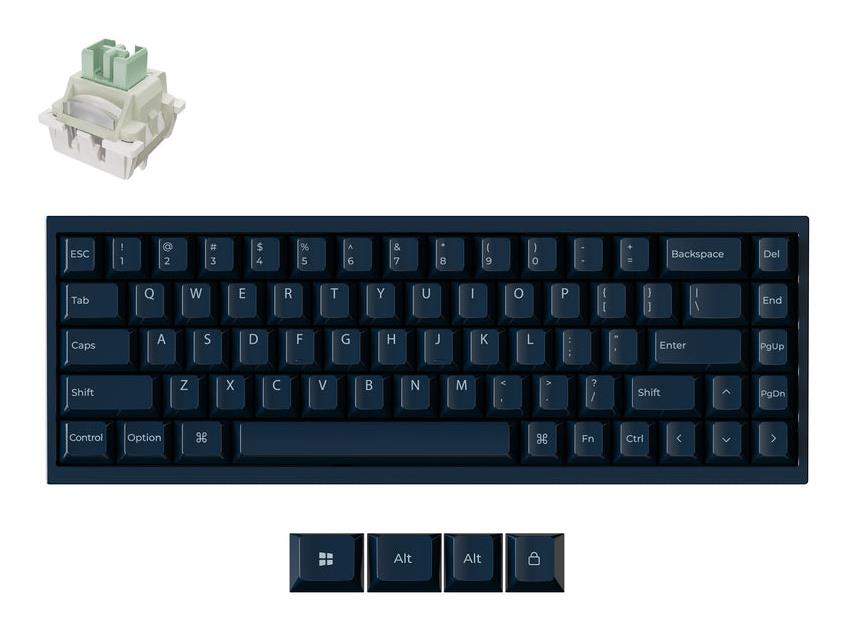 KEYBOARD USB-C Q16 HE 8K/NAVY BLUE Q16HW-J1 KEYCHRON