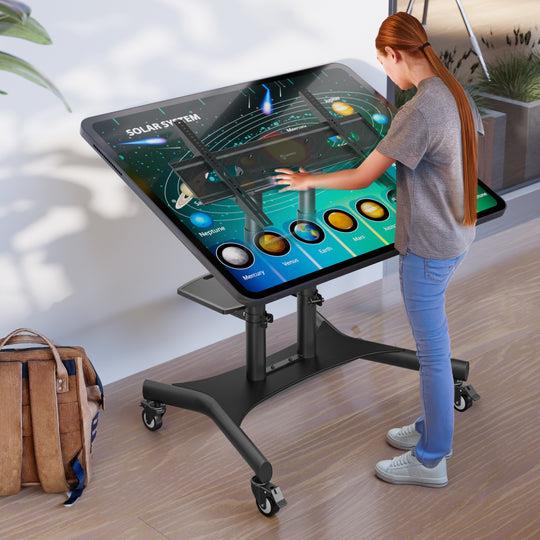 TV SET ACC MOBILE STAND/50-83/BLACK TS1380-B ONKRON
