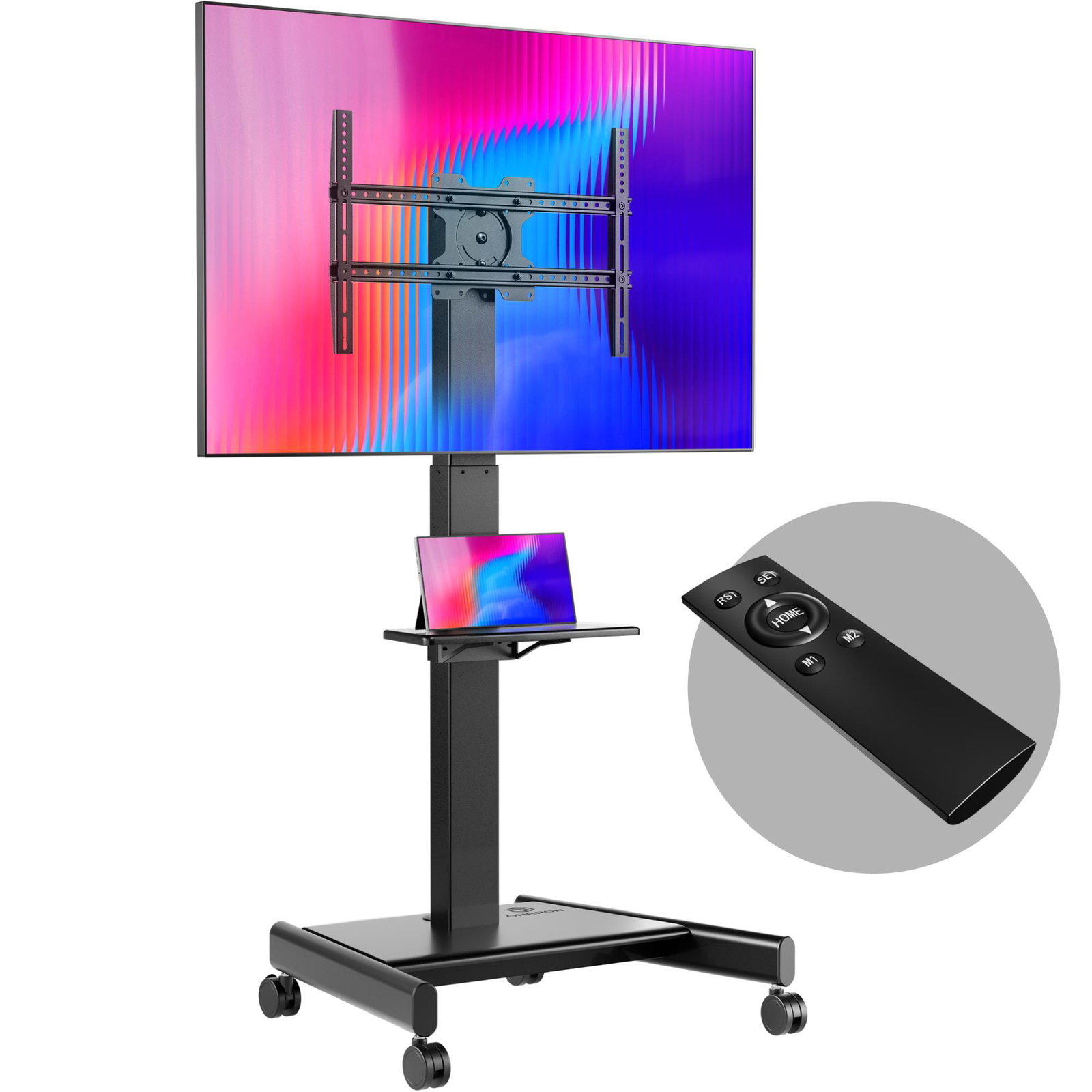 TV SET ACC MOBILE STAND/43-75/BLACK TS1552E-B ONKRON
