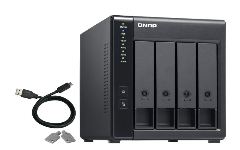 DAS ENCLOSURE 4BAY USB3/TR-004 QNAP