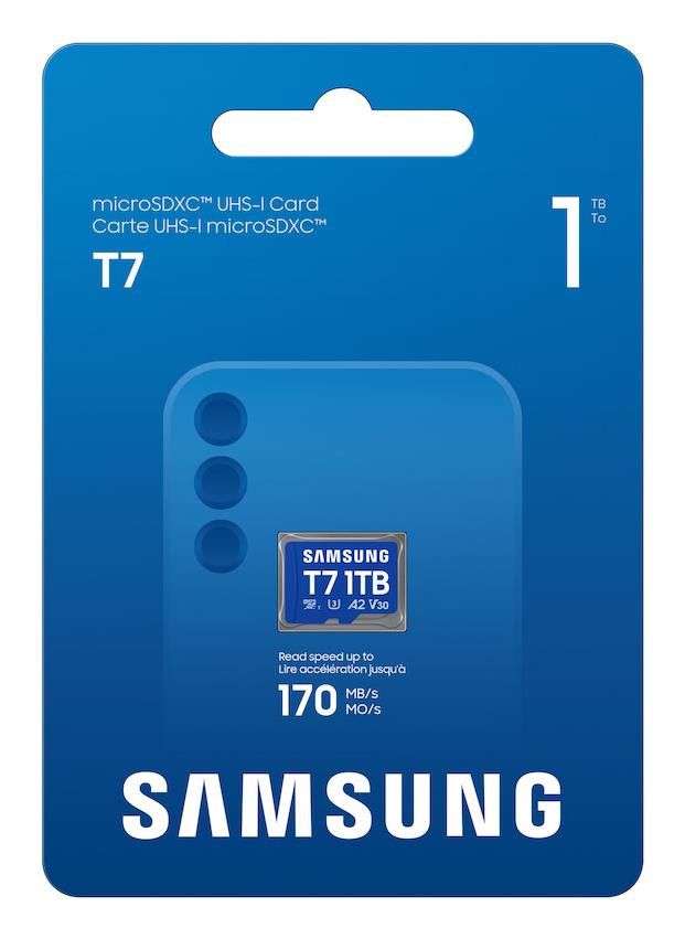 MEMORY MICRO SDXC T7 1TB/V30 MB-MB1T0T/WW SAMSUNG