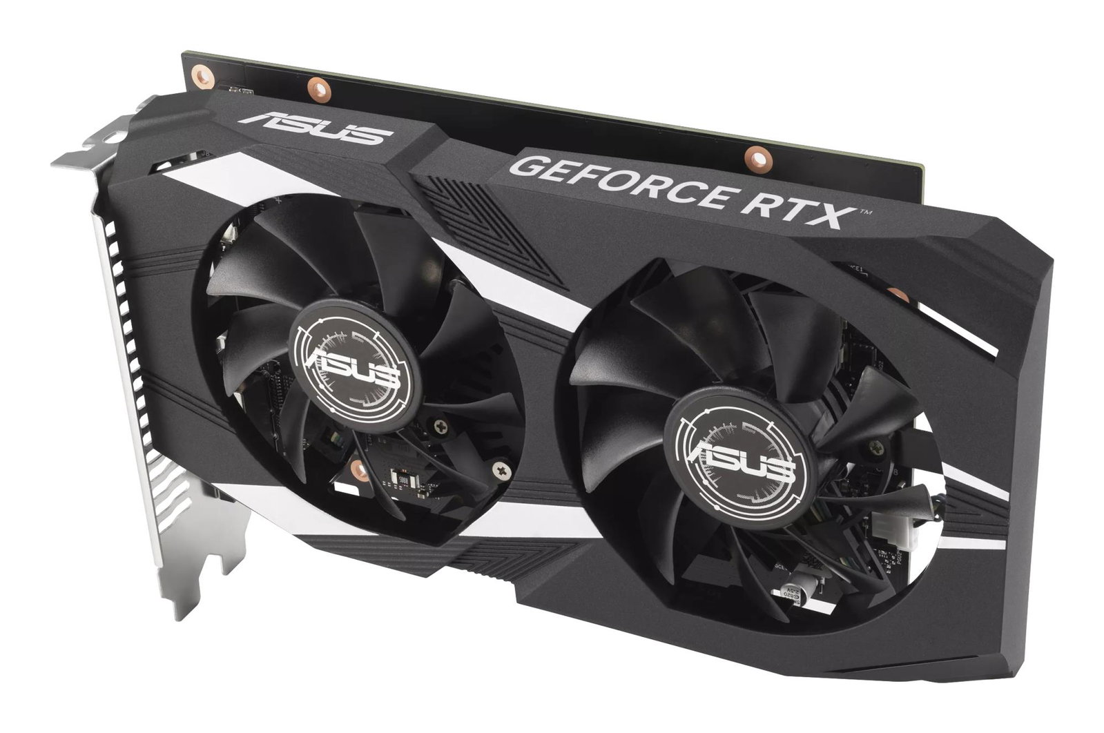 Graphics Card ASUS NVIDIA GeForce RTX 3050 6 GB GDDR6 96 bit PCIE 4.0 16x Dual Slot Fansink 1xDVI-D 1xHDMI 1xDisplayPort DUAL-RTX3050-O6G