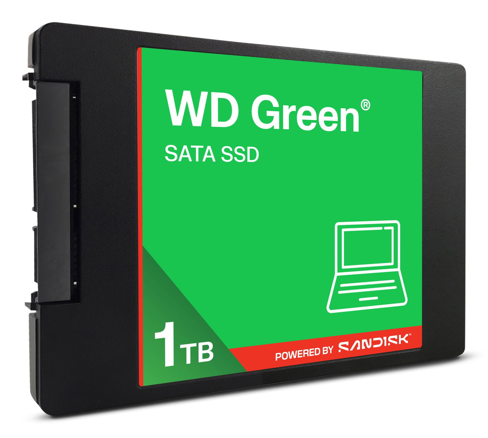 SSD SANDISK Green POWERED BY SANDISK 1000 GB Serial ATA III Read speed 545 MB/s 2.5 WDS100T5G0A-00CPT0